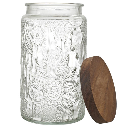 Storage Jar with Acacia Lid 1l