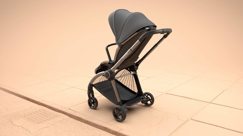 iCandy Core Designer Pushchair and Carrycot Light Grey - Complete Bundle