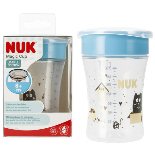 NUK Magic Cup 230ml 8m+, blue