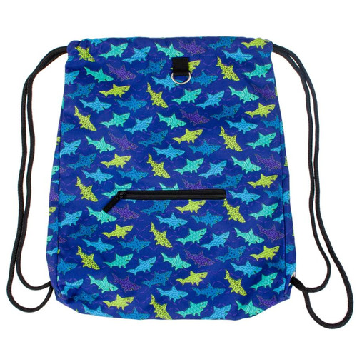 Drawstring Bag School Shoes/Clothes Bag Shark