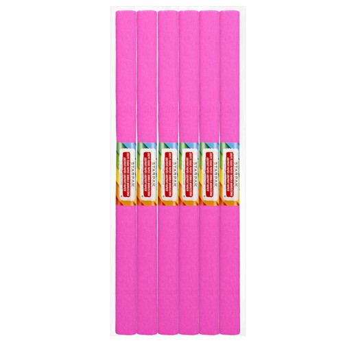 Crepe Paper 50x200cm 10pcs, light pink