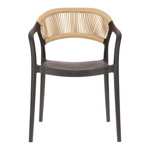 Chair Osma, outdoor, black