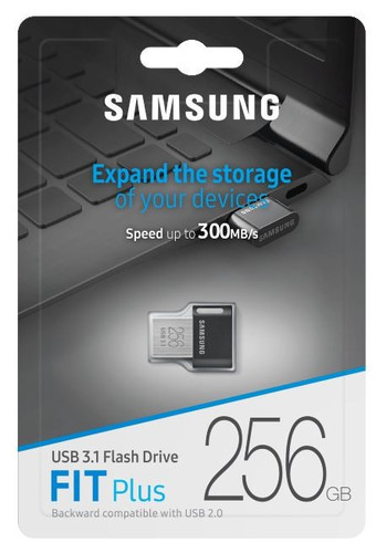 Samsung Flash Drive FIT Plus USB3.1 256GB Gray MUF-256AB/A