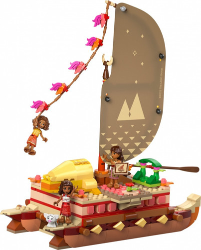 LEGO Disney Moanas Adventure Canoe 6+