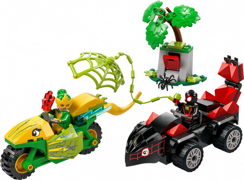 LEGO Marvel SPIDEY Spin and Electro Dinosaur Vehicle Chase 4+