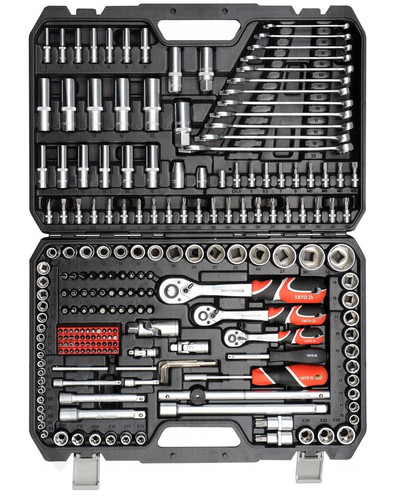 Yato Tool Set 1/4" 3/8" 1/2"  216pcs XXL