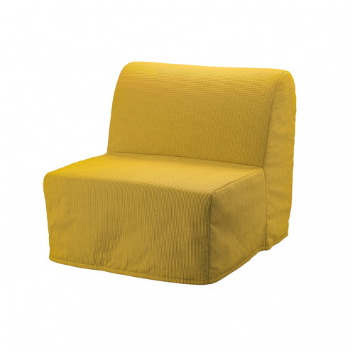 LYCKSELE MURBO Chair-bed, Vansbro yellow