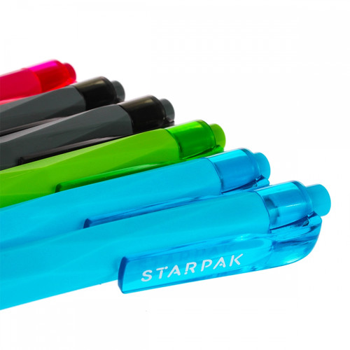 Starpak Retractable Ball Pen Edge 36pcs