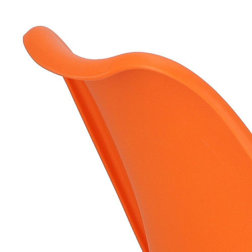 Dining Chair Norden Star Square, natural/orange