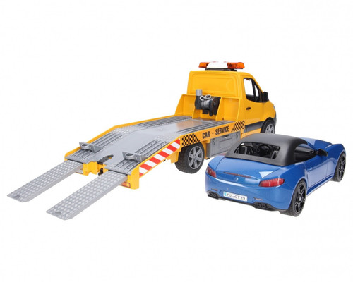 Bruder MB Sprinter Car Transporter & Roadster 3+
