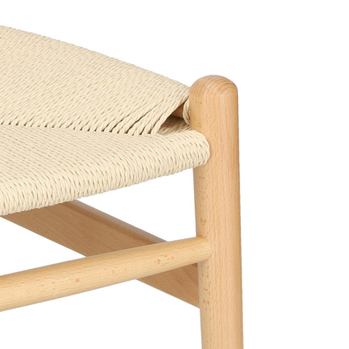 Dining Chair Wicker Natural