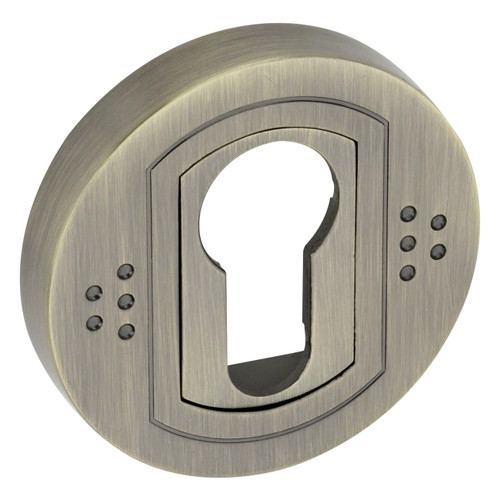 Door Escutcheon Ambition Argo, patina