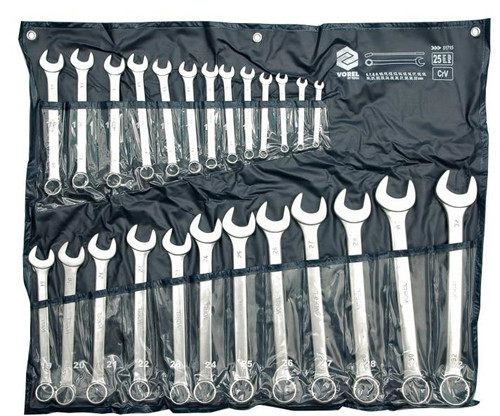 Vorel Combination Spanner Set 25pcs 6-32mm Satin