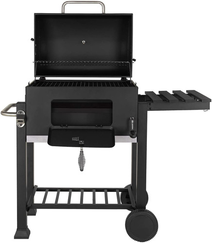 Rectangular Charcoal Grill with Lid