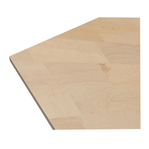 Wooden Worktop 37 x 600 x 3000 mm, beech