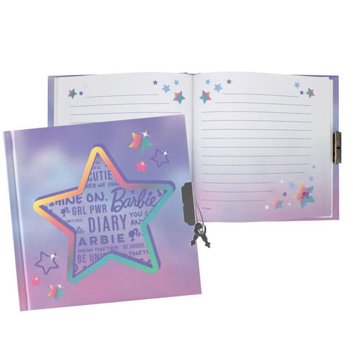 Diary with Padlock Barbie