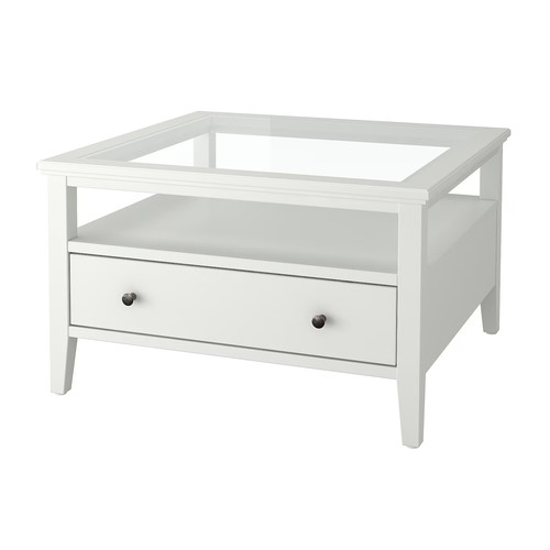 IDANÄS Coffee table, white, 80x80 cm