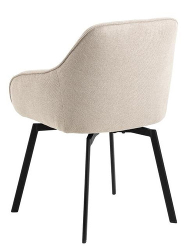 Swivel Dining Chair Clara, beige