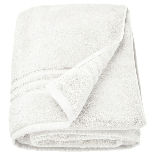 BROKGLIM Bath sheet, white, 100x150 cm