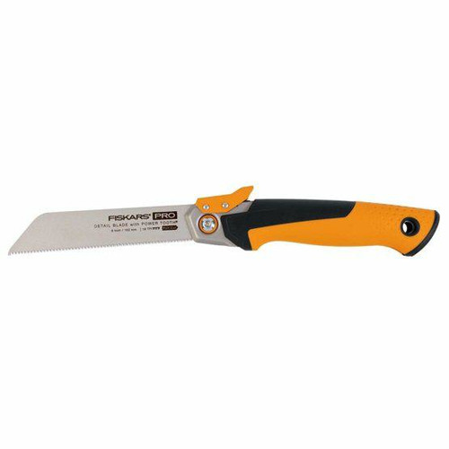 Fiskars Pro Power Tooth Folding Detail Pull Saw 15 cm