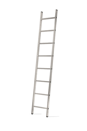 AW Aluminium Leaning Ladder Basic 1x6 Steps 150kg