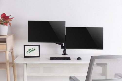 Gembird Adjustable Desk 2-display Mounting Arm for Monitors 17-32" 9kg