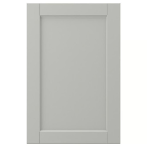 LERHYTTAN Door, light grey, 40x60 cm