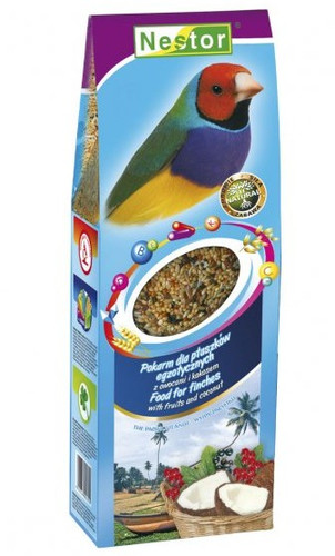 Nestor Premium Food for Finches with Currant, Coconut & Grass Seeds 700ml
