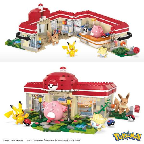 MEGA Pokémon Building Toy Kit, Forest Pokémon Center HNT93 7+