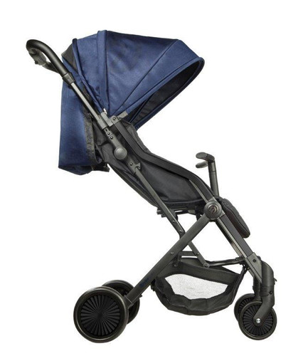 Titanium Baby Stroller Pushchair Hybrid Buggy Cabi S Navy 0-20kg