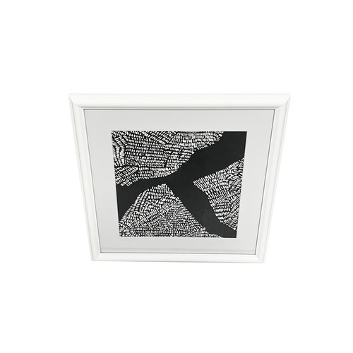 GoodHome Picture Frame Blanton 40 x 40 cm, white
