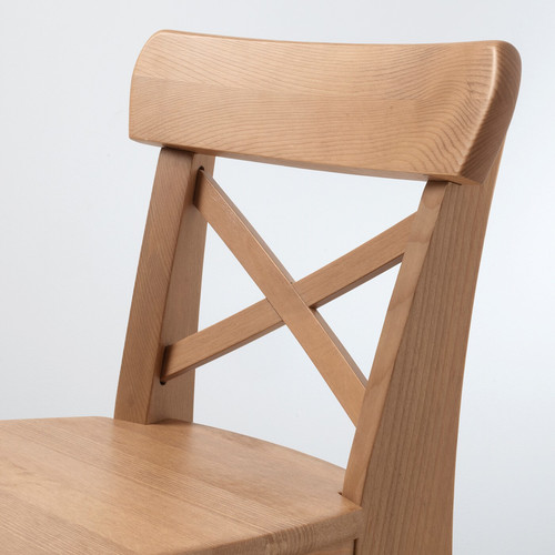 INGOLF Junior chair, antique stain