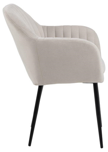 Upholstered Chair Emilia, beige