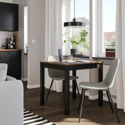 NORDMANSSKÄR Chair, black/Tonerud grey