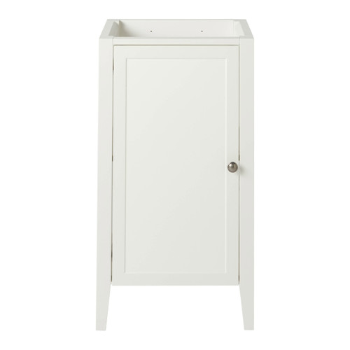 GoodHome Freestanding Bathroom Vanity Cabinet Perma 44 cm, white