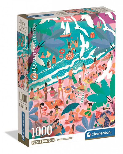 Clementoni Jigsaw Puzzle 1000pcs Sunday Beach