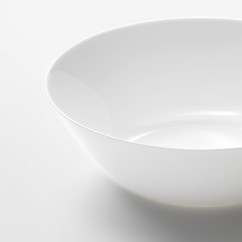 OFTAST Serving bowl, white, 23 cm