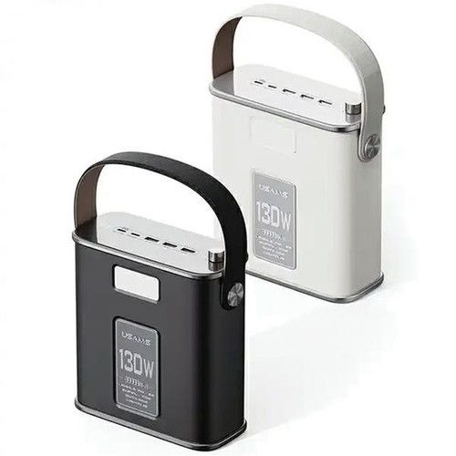 USAMS Power Bank Powerbank 80000mAh 130W 2xUSB-C 3xUSB-A PD QC