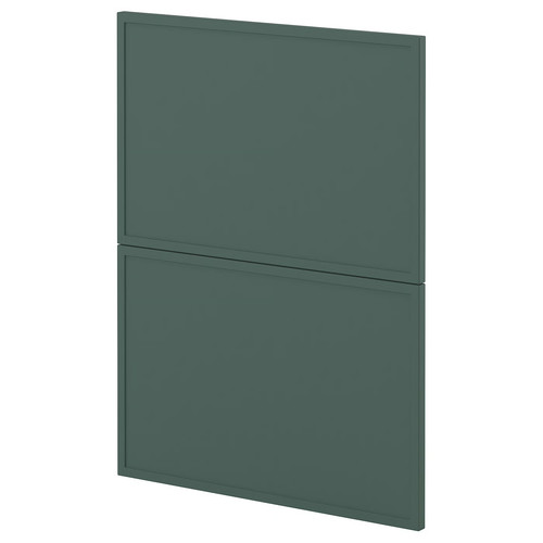 METOD 2 fronts for dishwasher, Aspudden dark grey-green, 60 cm