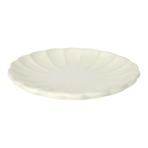 Ceramic Plate 20cm, cream