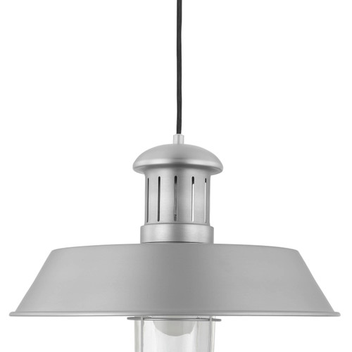 GoodHome Pendant Lamp Genly E27, silver