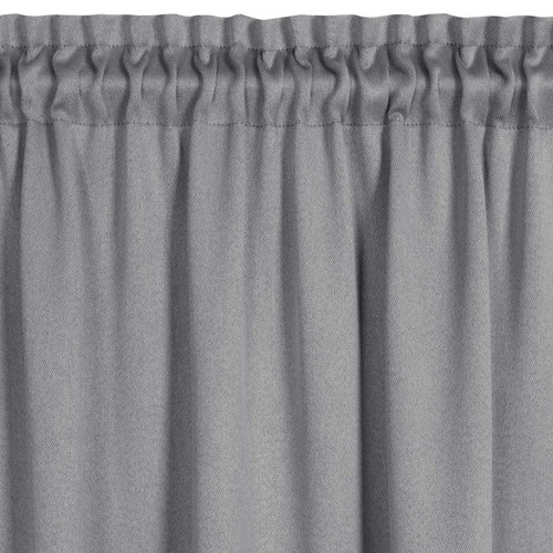 Blackout Curtain Carlo 130x300 cm, silver