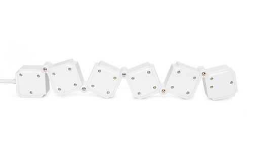 Digitus Flexible Power Strip 4-way with 2 USB Ports and Switch