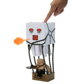 Minecraft Blast Attack Ghast Action Figure Set JFB69 6+