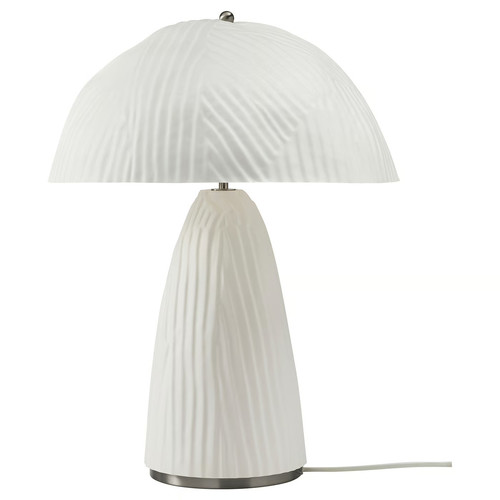 VINDKRAFT Table lamp, white moulded paper pulp, 46 cm