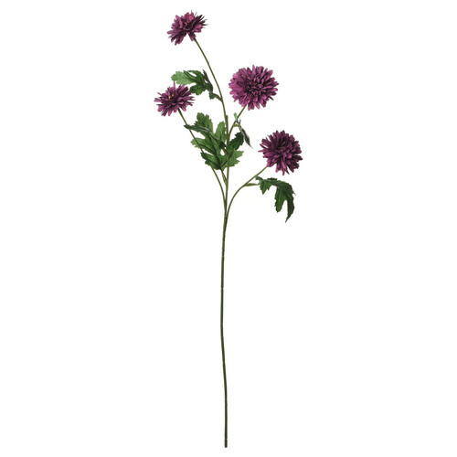 SMYCKA Artificial flower, in/outdoor Chrysanthemums/lilac, 71 cm