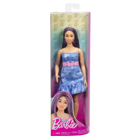 Barbie Fashionistas Doll #231 in Denim Butterfly Dress HYT89 3+