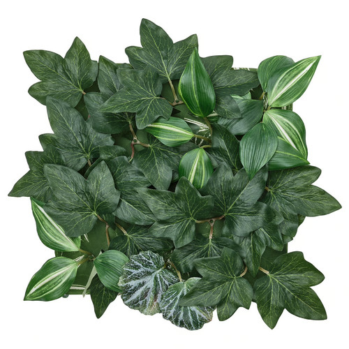 FEJKA Artificial plant, wall mounted in/outdoor/foliage, 25x25 cm