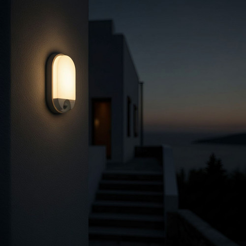 MacLean LED Lamp with Motion Sensor IP54 15W 340 W, indoor/outdoor