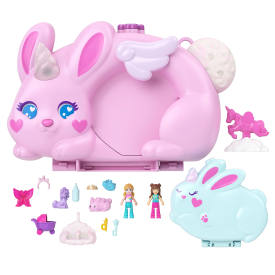 Polly Pocket Fairytale Kingdom Bunny Playset JFT88 4+
